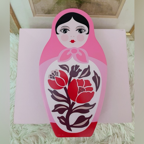 Super rare Kate spade Ohh La La Doll face Matryoshka Doll novelty purse - Picture 3 of 14